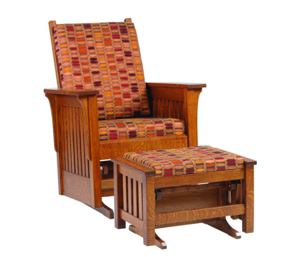 1300 Mission Glider & Ottoman