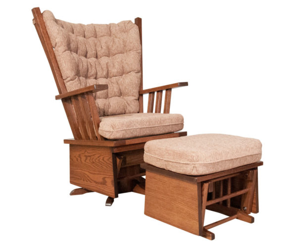 296 Swivel Glider and Mission Ottoman