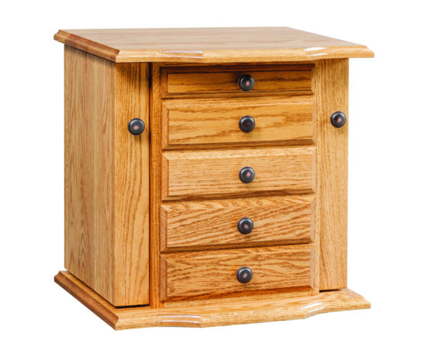 Queen Anne Dresser Top Armoire