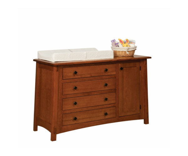 McCoy 4 Drawer Dresser with Door