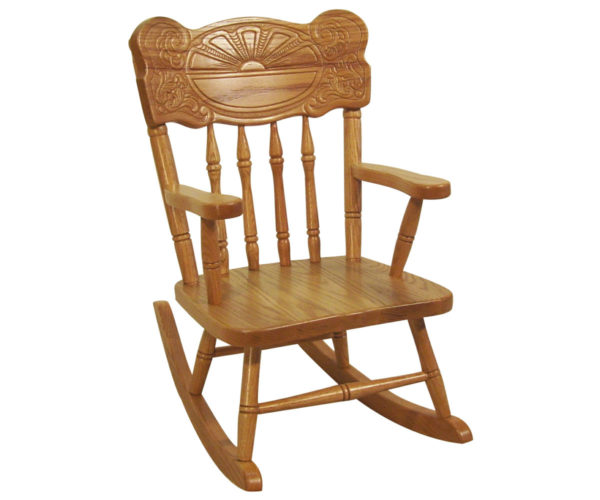 55 Sunburst Child's Rocker