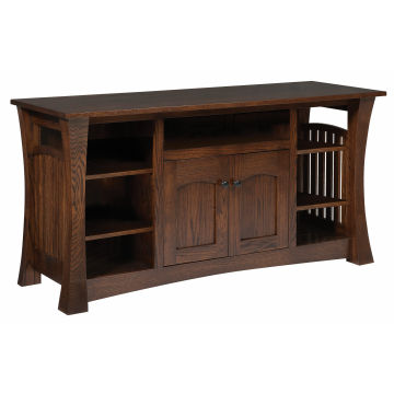 Gateway TV Stand w/2 Doors and Center Opening