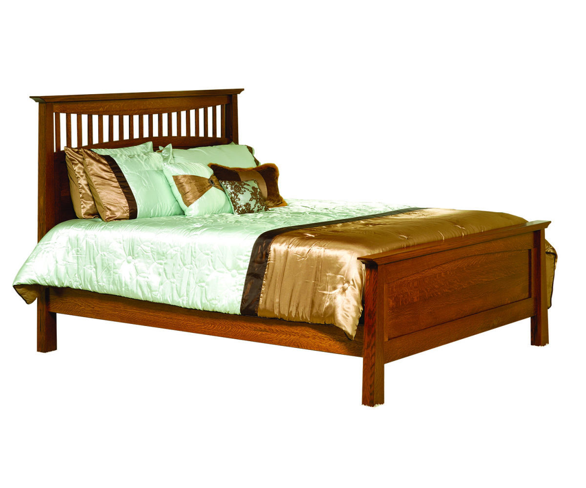 Arch Spindle Bed Amish Furniture Haus