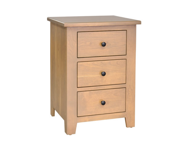 Charland 3 Drawer Nightstand