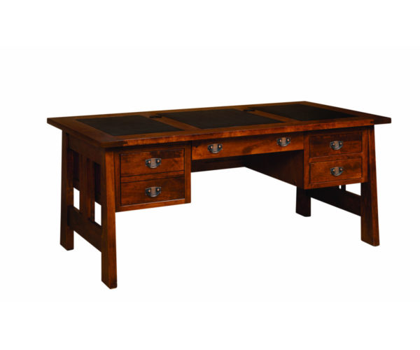 Freemont Mission Open Pedestal Desk
