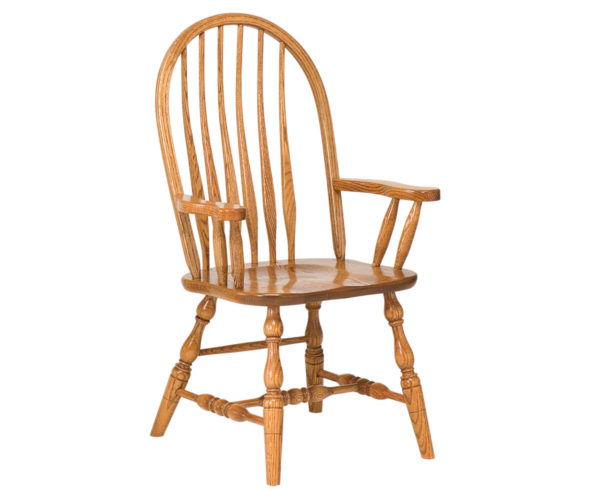 Bent Feather Bow Chair