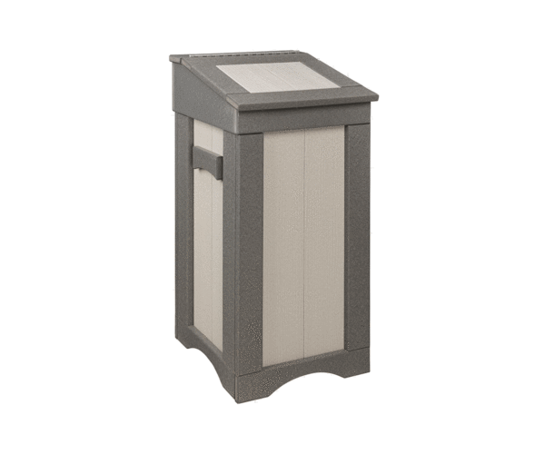 Flip-Top Trash Bin