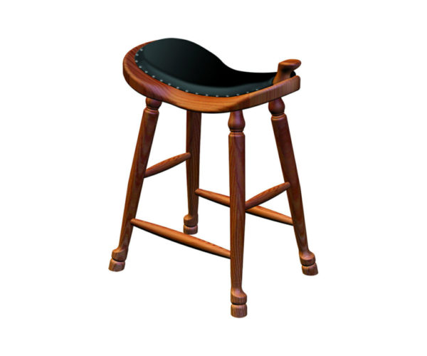 24" Western Saddle with Vinyl or Leather