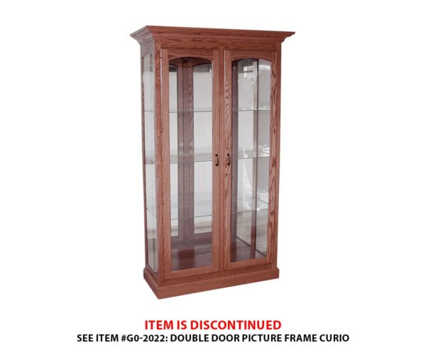 2-Door Picture Frame Curio