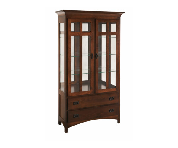 2 Drawer Mission Curio