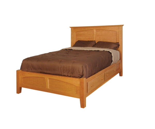 Shaker Panel Bed with Drawer Unit