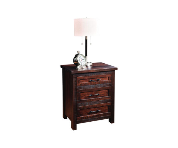Denali Three Drawer Nightstand