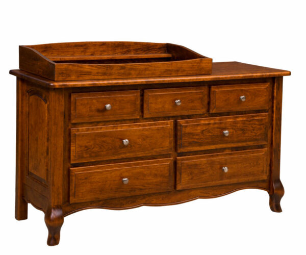 French Country 7 Drawer Dresser