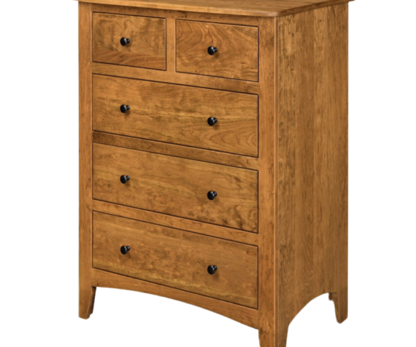 Carlston Short 5 Drawer Chest
