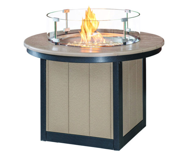 Round Conversation Firepit Table