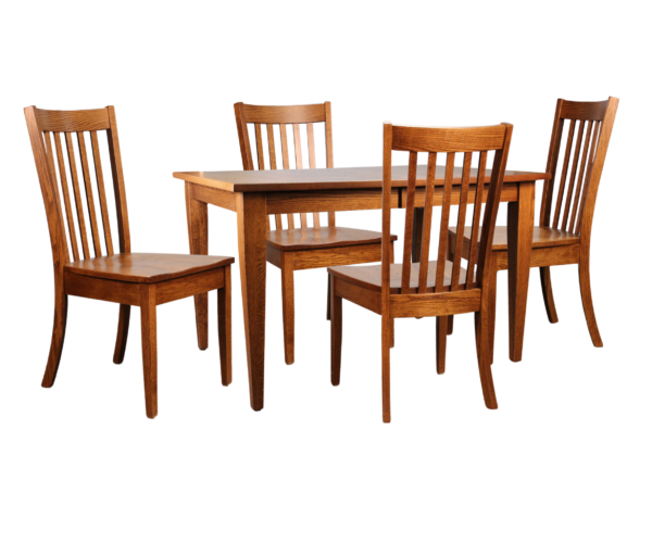36x48-2 Leaf Shaker Leg/4 Newport Sides Collection