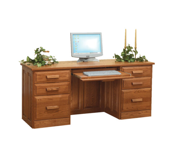 Traditional Computer Credenza