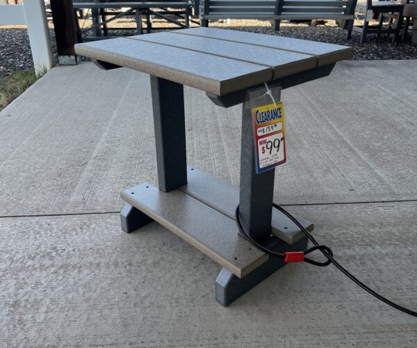 17"x20" End Table
